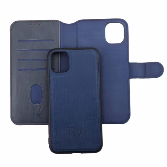 iPhone 15 Pro Max Plånboksväska Magnet Abyss Blue