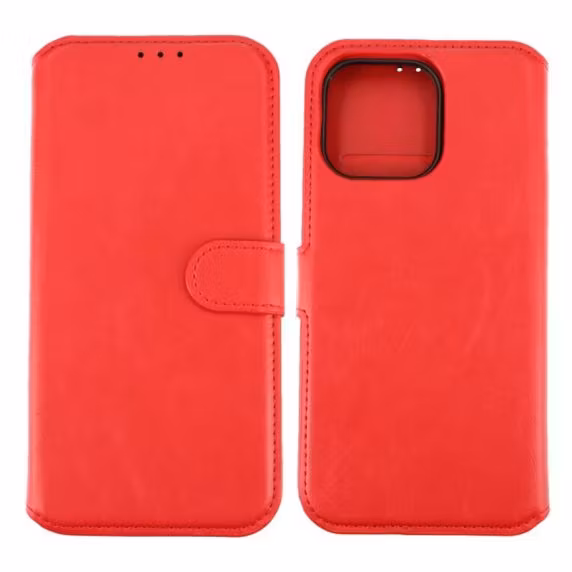 iPhone 11 / XR plånboksfodral magnet Red