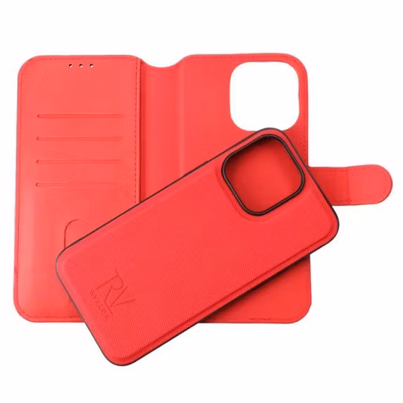 iPhone 11 / XR plånboksfodral magnet Red