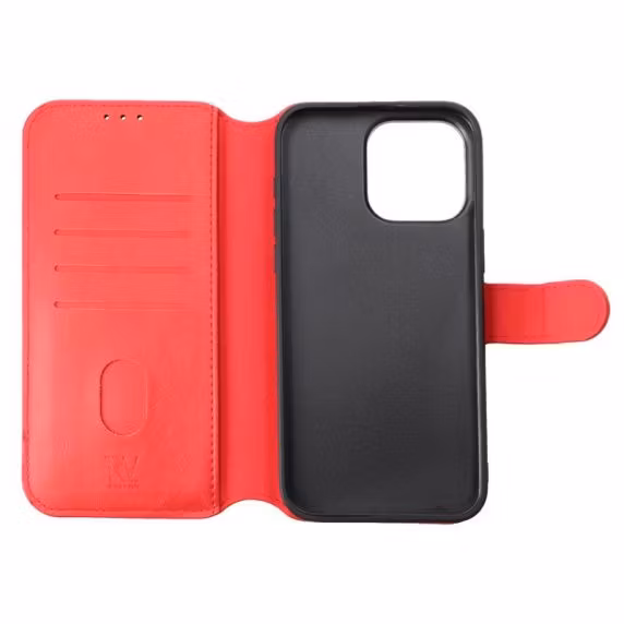 iPhone 11 / XR plånboksfodral magnet Red