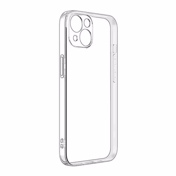 iPhone 15 Plus skal med kameraskydd - Genomskinligt