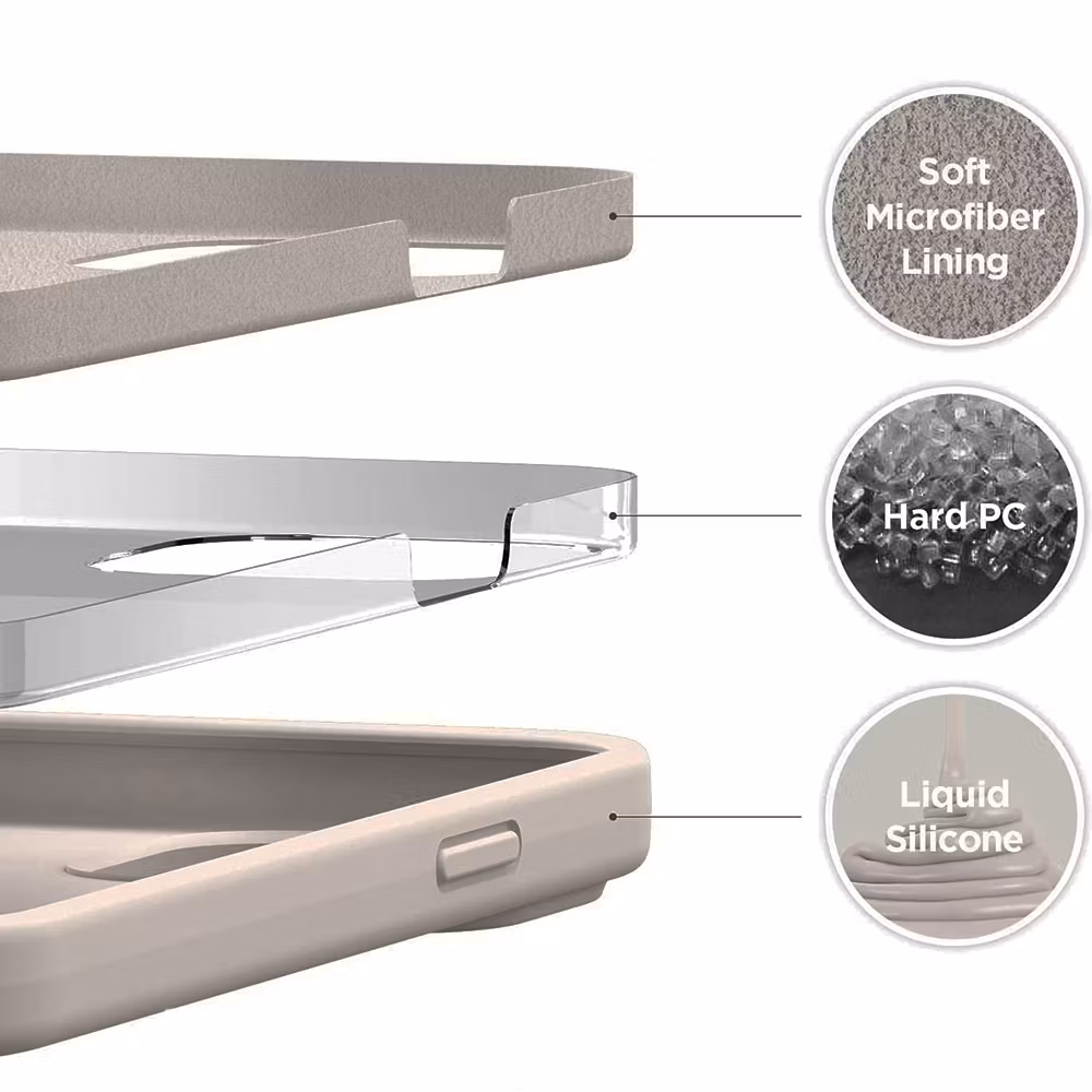 iPhone 11-XR MC Silikonskal Pebble
