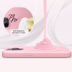 iPhone 15 Pro MC Silikonskal Pink