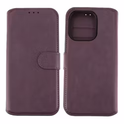 iPhone 15 Pro Max Plånboksväska Magnet Lila