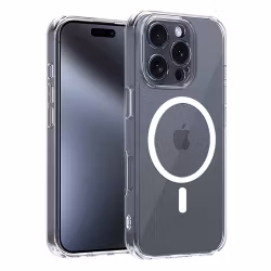 iPhone 16 Pro PC Magnetic Wireless Charging | Transparent