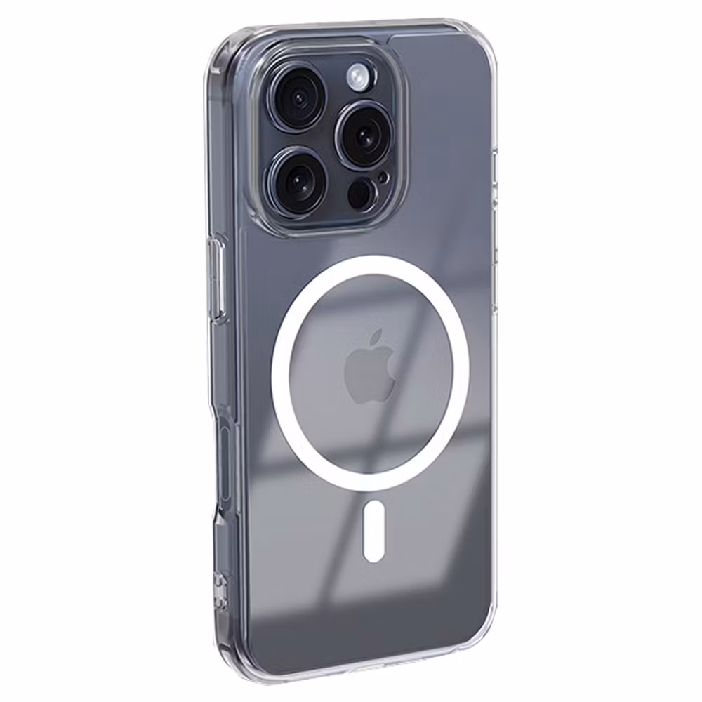 iPhone 16 Pro PC Magnetic Wireless Charging | Transparent