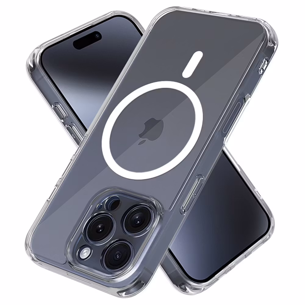 iPhone 16 Pro PC Magnetic Wireless Charging | Transparent