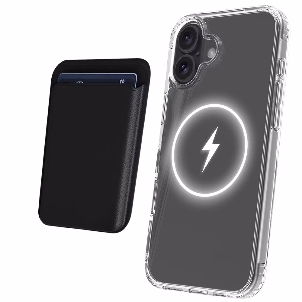 iPhone 16 PC Magnetic Wireless Charging | Transparent