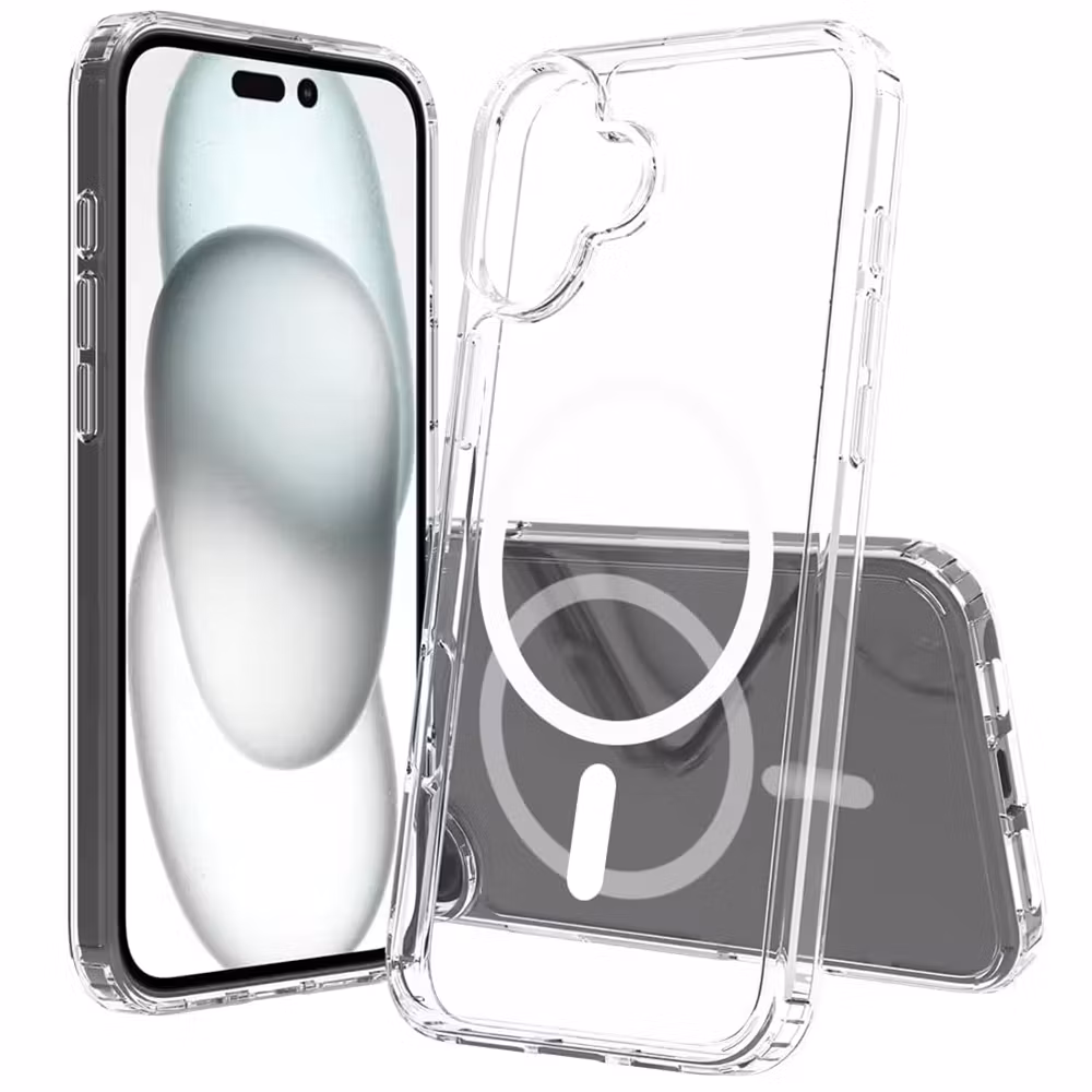 iPhone 16 PC Magnetic Wireless Charging | Transparent