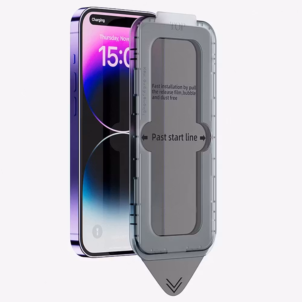 iPhone 16 Plus Privacy härdat glas skärmskydd