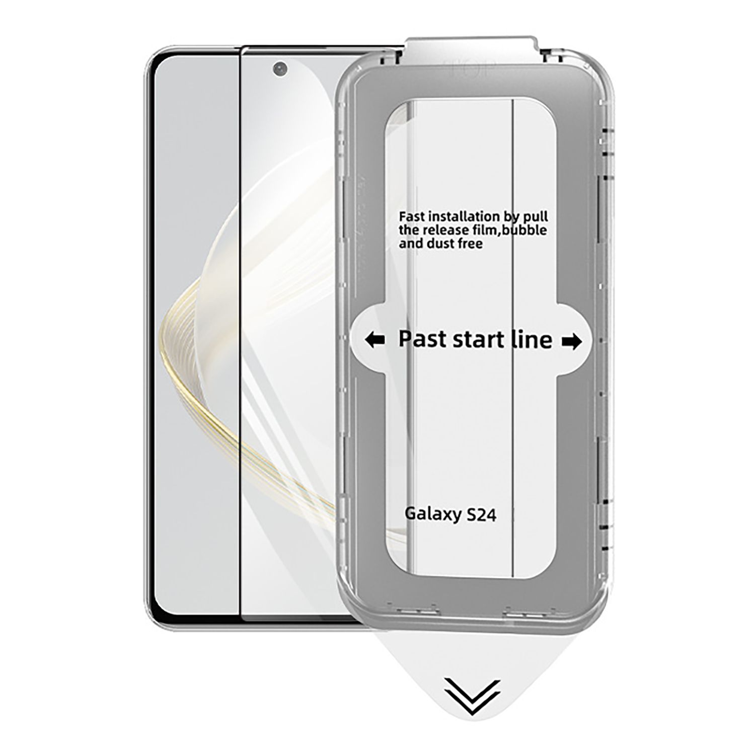 Samsung Galaxy S25 Plus härdat glas skärmskydd