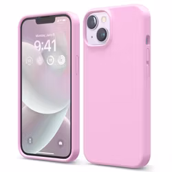 iPhone 14 MC Silikonskal Rosa