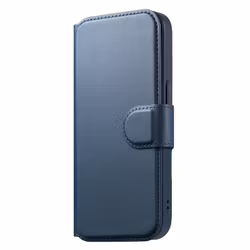 iPhone 15 Plånbok med MagSafe-skal & fingerband Blå
