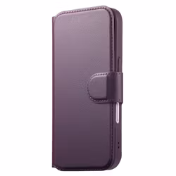 iPhone 15 Pro Plånbok med MagSafe-skal & fingerband Lila