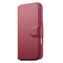 iPhone 15 Pro Plånbok med MagSafe-skal & fingerband Röd