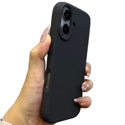 iPhone 17 MC Silikonskal i svart färg
