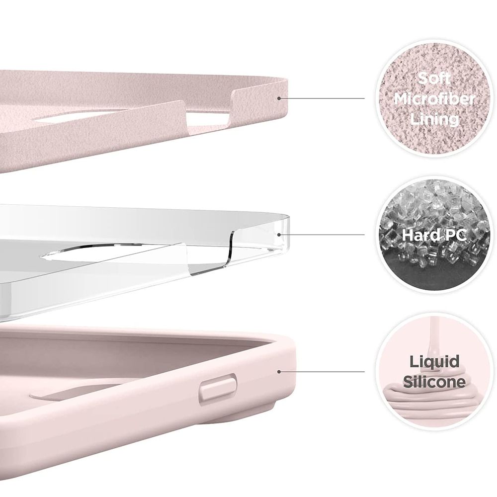 iPhone 17 MC Silikonskal Blush Pink