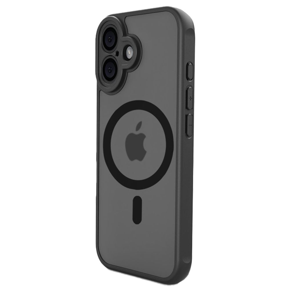 iPhone 17 MagSafe silikonskal i svart färg
