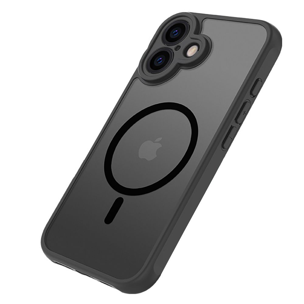 iPhone 17 MagSafe silikonskal i svart färg