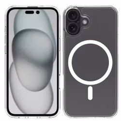 iPhone 17 PC Magnetic Wireless Charging | Transparent