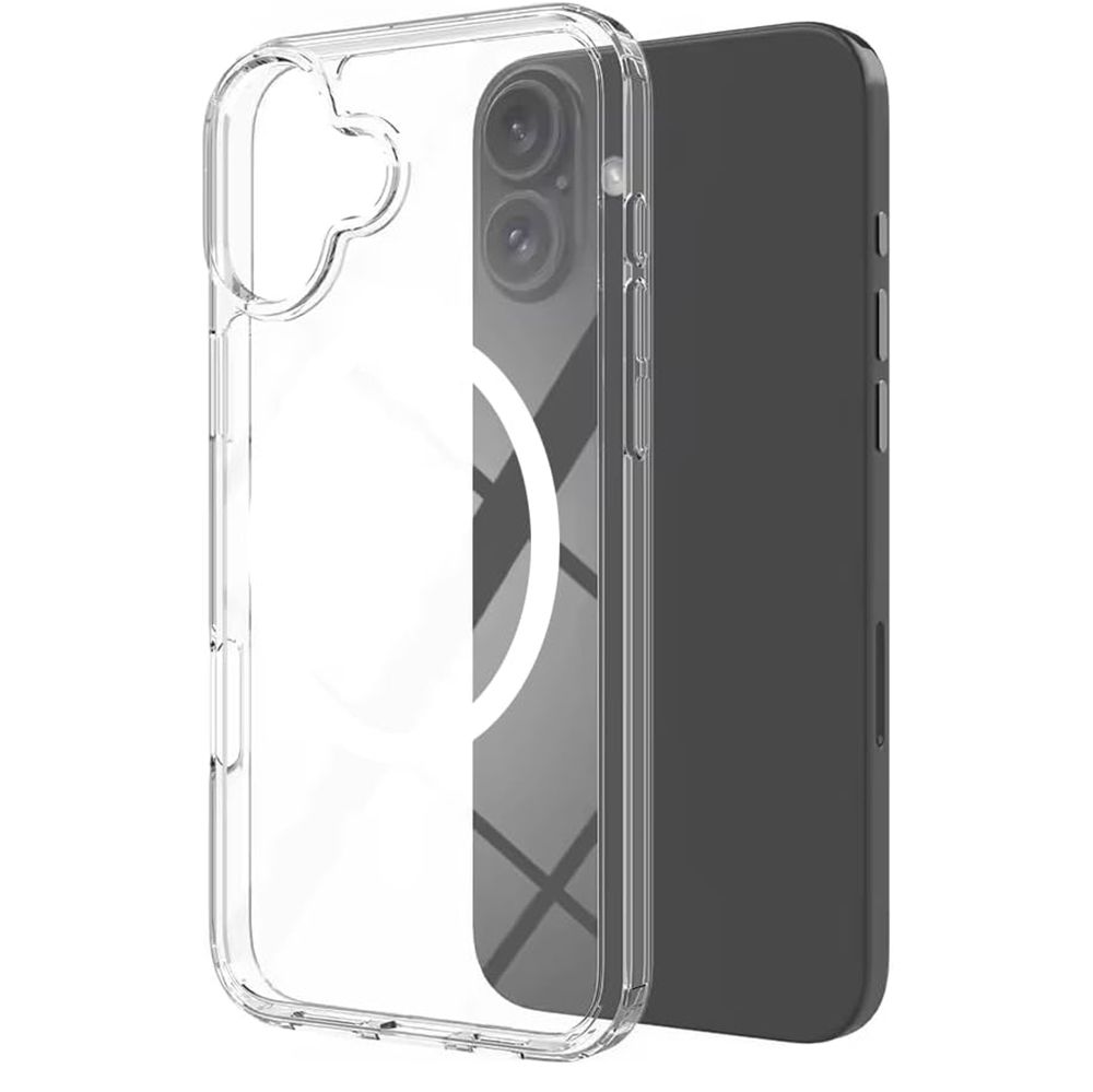 iPhone 17 PC Magnetic Wireless Charging | Transparent