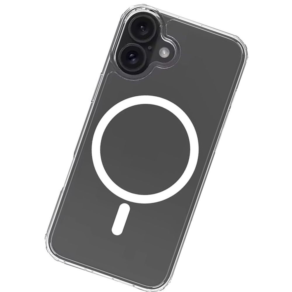 iPhone 17 PC Magnetic Wireless Charging | Transparent