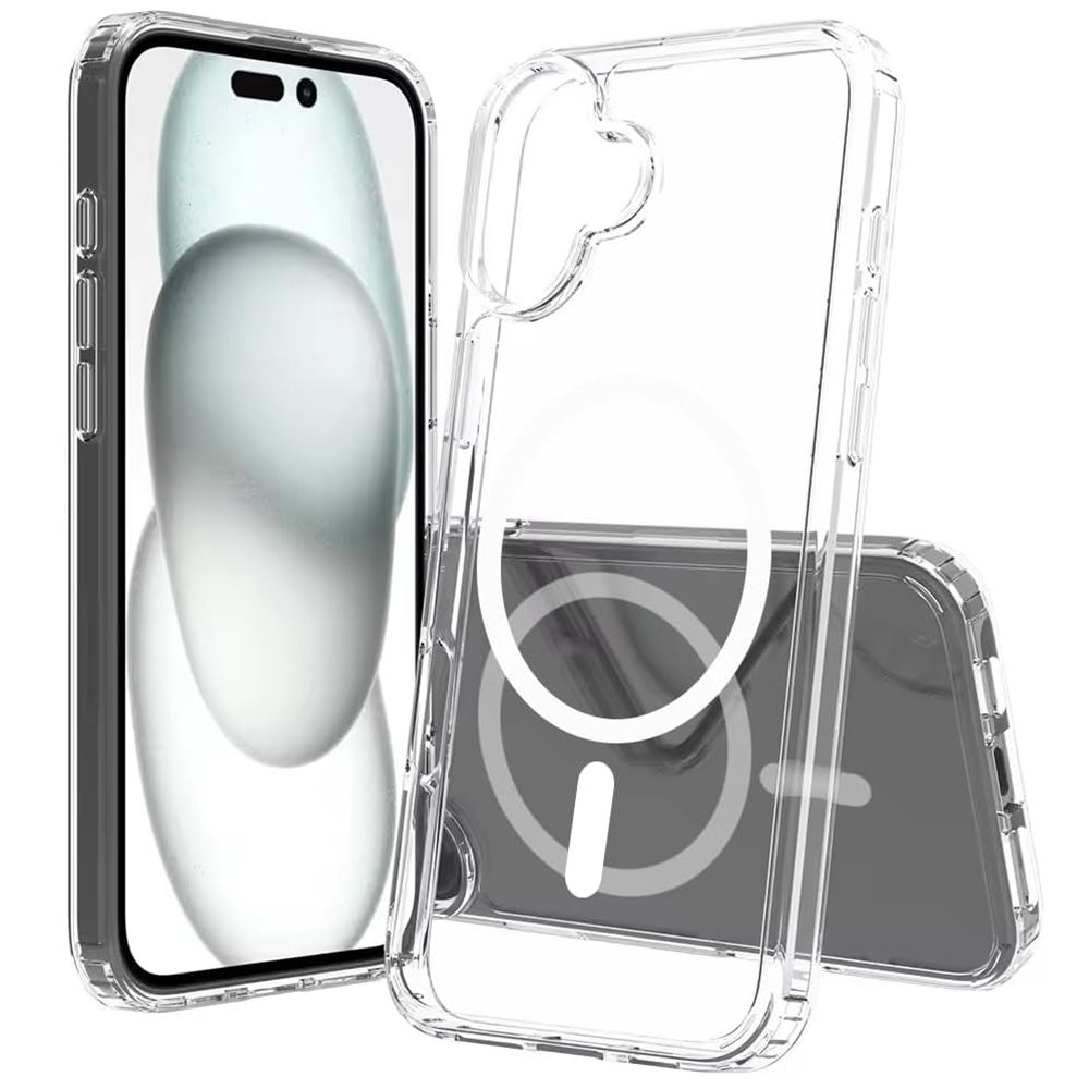 iPhone 17 PC Magnetic Wireless Charging | Transparent