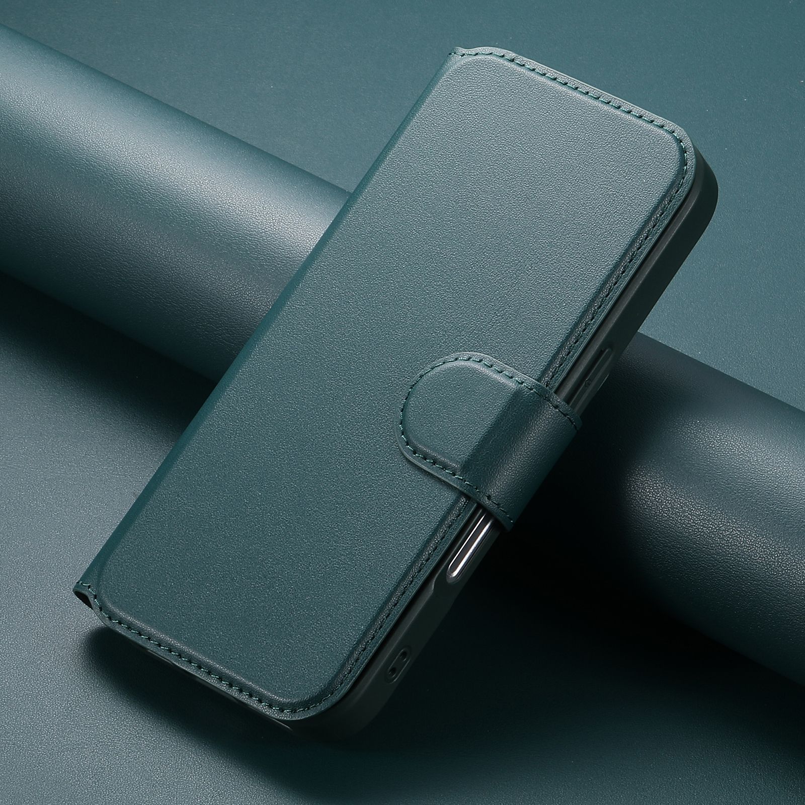 iPhone 17 Plånbok med MagSafe-skal & fingerband Grön