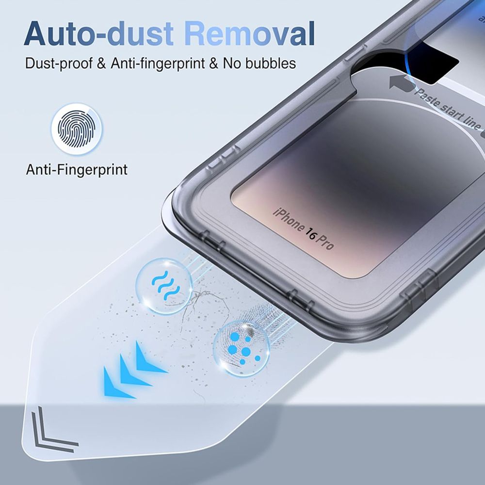iPhone 17 Air härdat glas skärmskydd