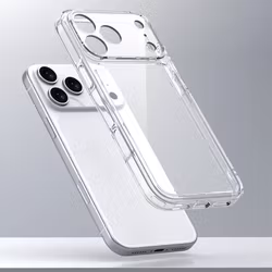 iPhone 17 Pro Max skal med kameraskydd Genomskinligt