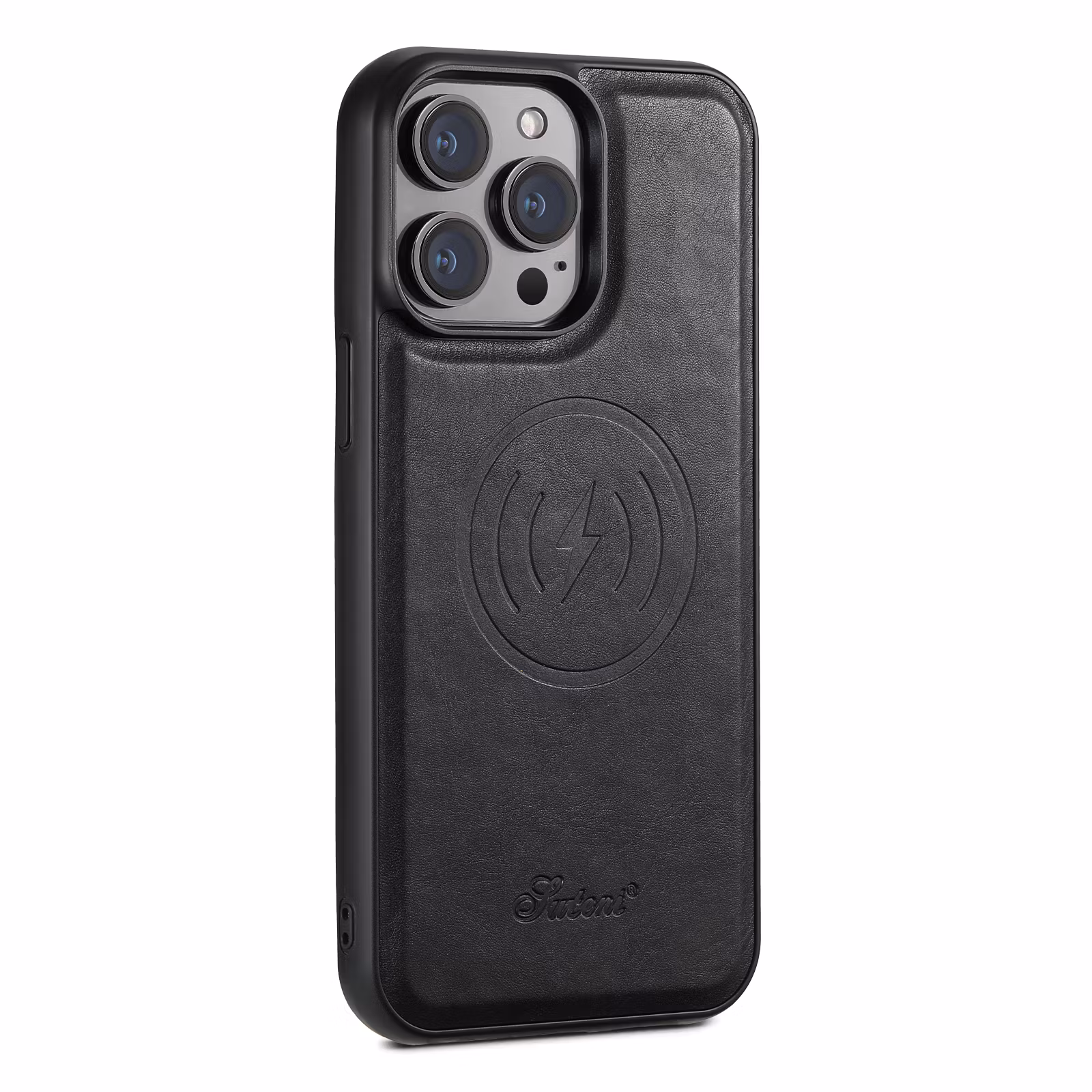 iPhone 16 Pro Max 2in1 Magnet-skal med Korthållare-Svart