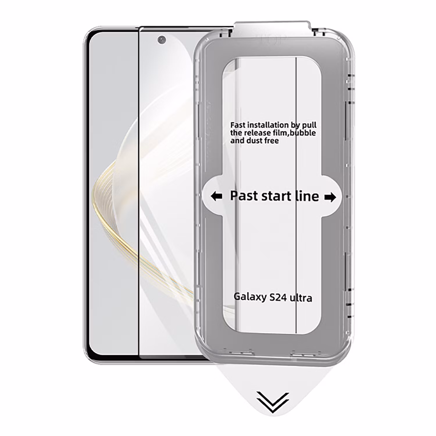 Samsung Galaxy S26 Ultra härdat glas skärmskydd