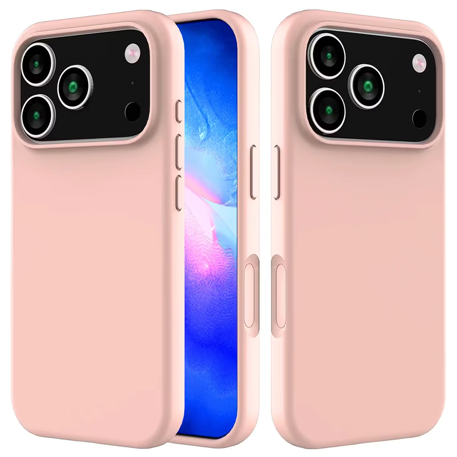 iPhone 18 Pro Max MC Silikonskal Blush Pink