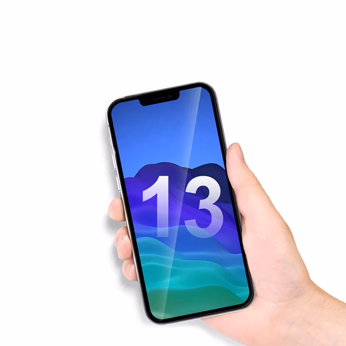 iPhone 13 Mini heltäckande härdat glas skärmskydd