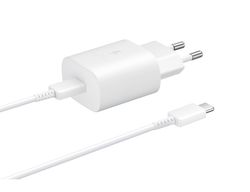 Samsung original USB-C 25W Snabbladdare Vit