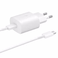 Samsung original USB-C 25W Snabbladdare Vit
