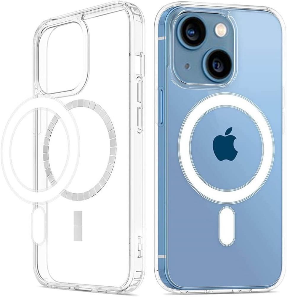 iPhone 13 Pro Clear PC Magnetic Wireless Charging Case Transparent