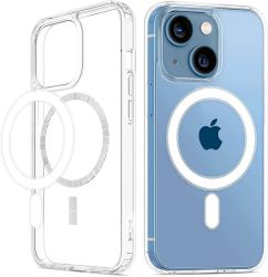 iPhone 13 Pro Clear PC Magnetic Wireless Charging Case Transparent