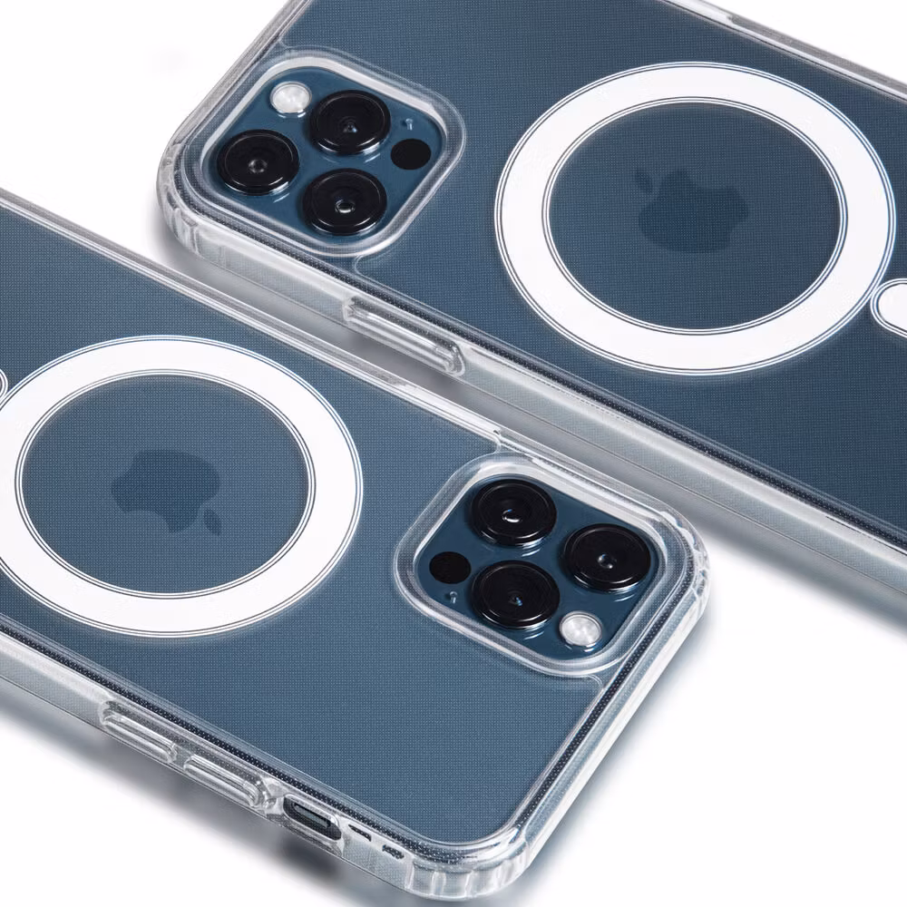 iPhone 12 Pro Max Clear PC Magnetic Wireless Charging Case Transparent
