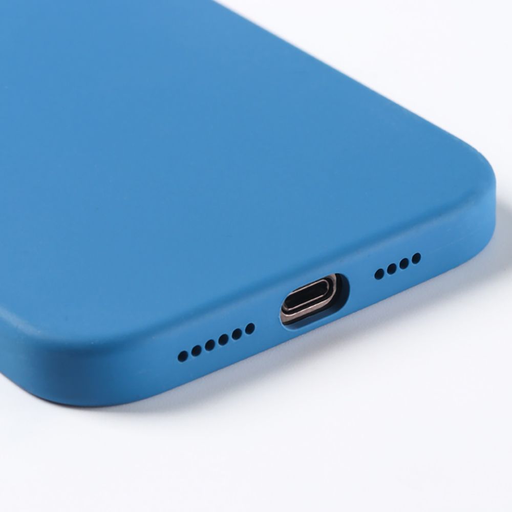 iPhone 13 Pro MagSafe Silikonskal Blue Jay