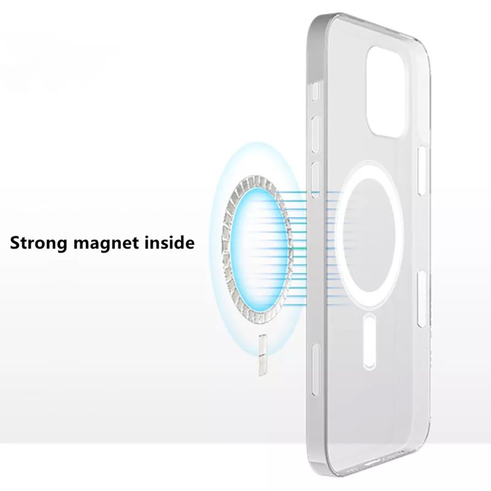 iPhone 13 Pro MagSafe Silikonskal Blue Jay