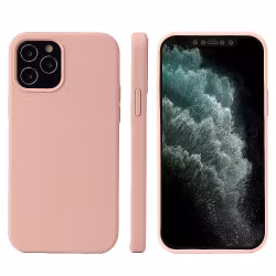 iPhone 12/12Pro MC Silikonskal Blush Pink