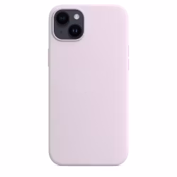 iPhone 14 Silikonskal med MagSafe - syrenblå