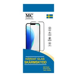 iPhone 14 Pro MC Heltäckande Skärmskydd härdat glas med förpackning