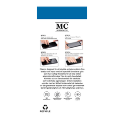 iPhone 14 Plus MC heltäckande härdat glas skärmskydd