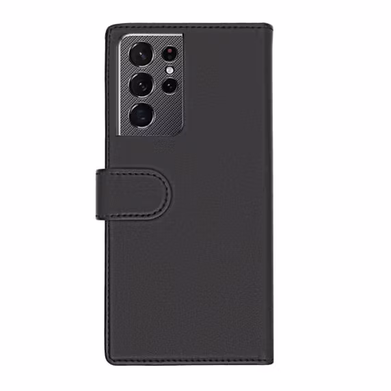 RV Magnetic Wallet Case Galaxy S21Ultra Black