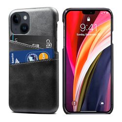 iPhone 14 Skal med Kortfack Svart