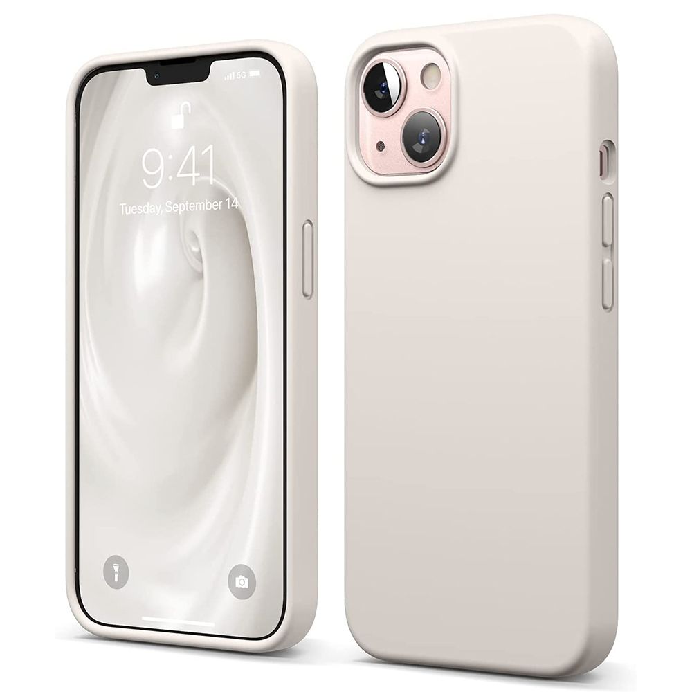iPhone 14 MC Silikonskal Stone