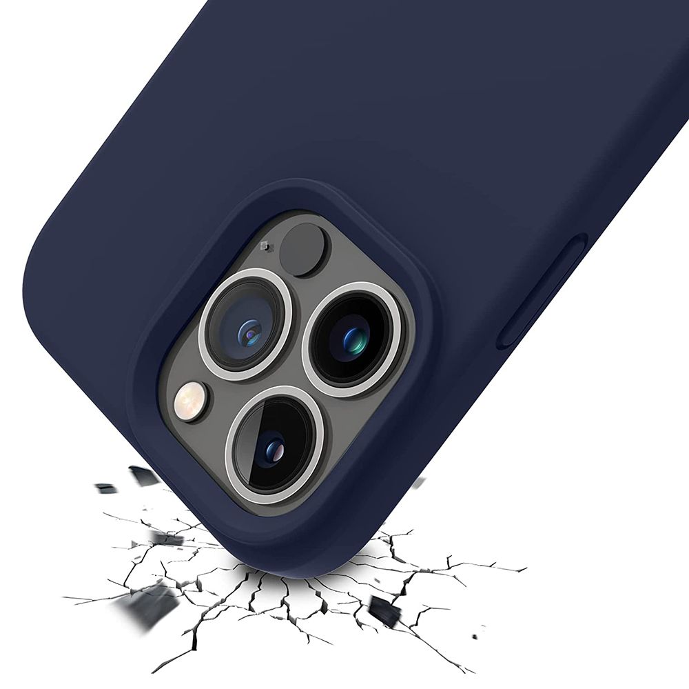 iPhone 14 Pro Max MC Silikonskal midnight blue