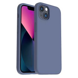 iPhone 14 Plus MC Silikonskal Ice Blue